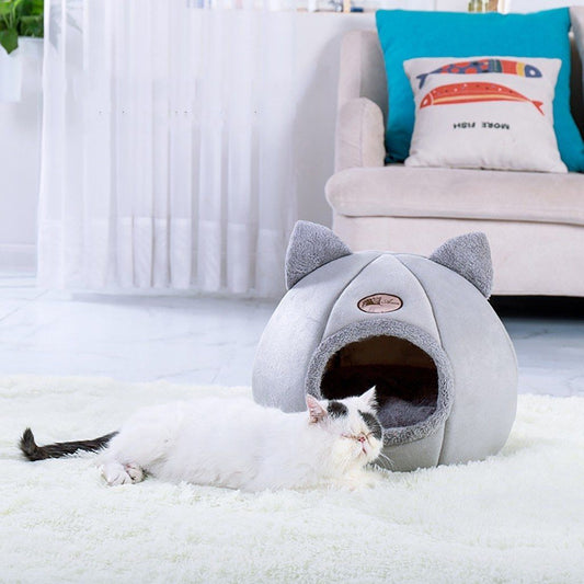 ComfyHouse™ - Niche pour chat ultra confortable - Rlatache